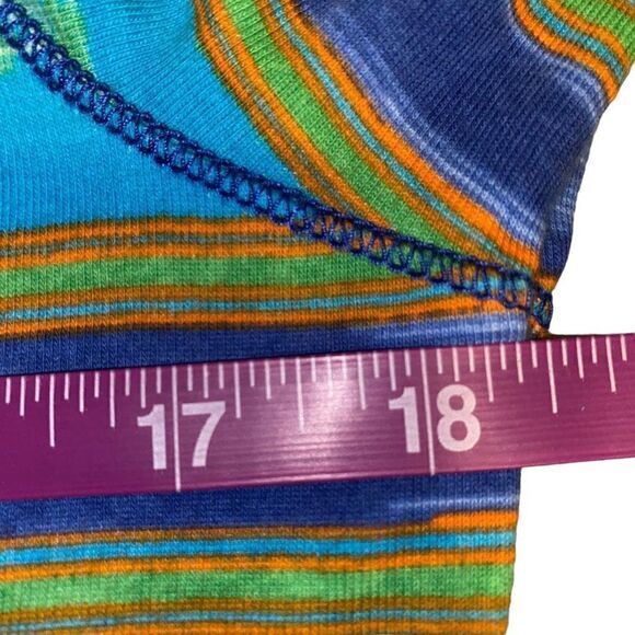 Lauren Jeans Co Ralph Lauren‎ Multi Color Striped Top - Picture 11 of 13